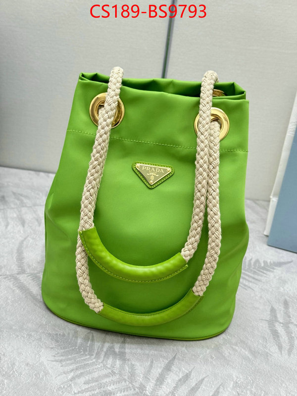 Prada Bags(TOP)-bucket bag quality aaaaa replica ID: BS9793 $: 189USD,