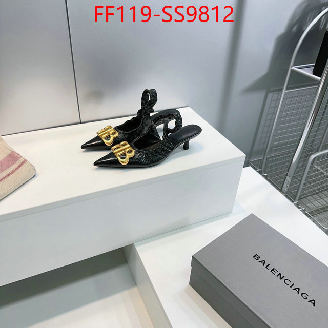 Women Shoes-Balenciaga replica 1:1 high quality ID: SS9812 $: 119USD