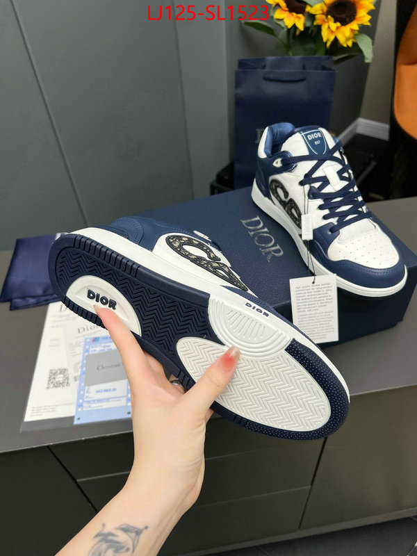 Men shoes-Dior copy aaaaa ID: SL1523 $: 125USD