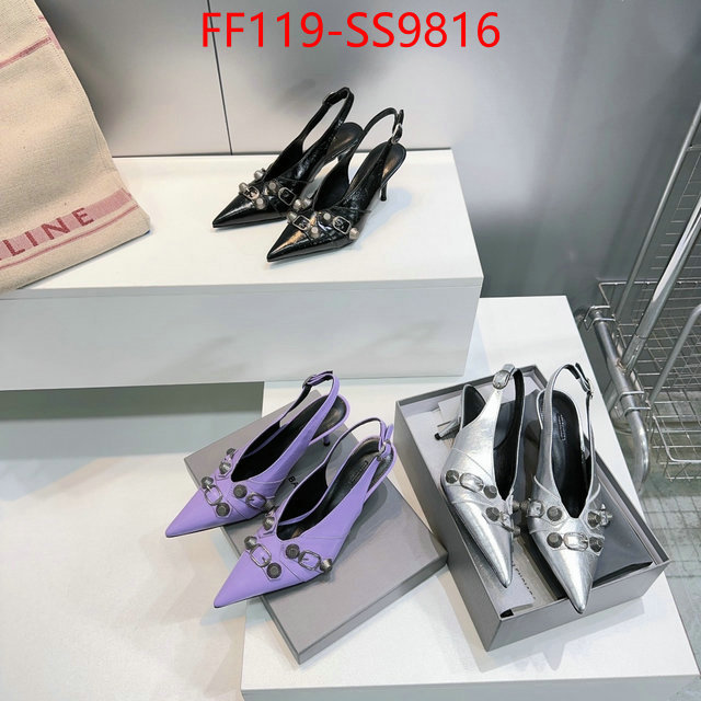 Women Shoes-Balenciaga top quality designer replica ID: SS9816 $: 119USD