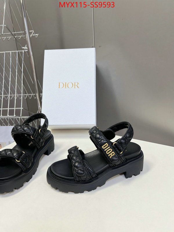 Women Shoes-Dior knockoff highest quality ID: SS9593 $: 115USD