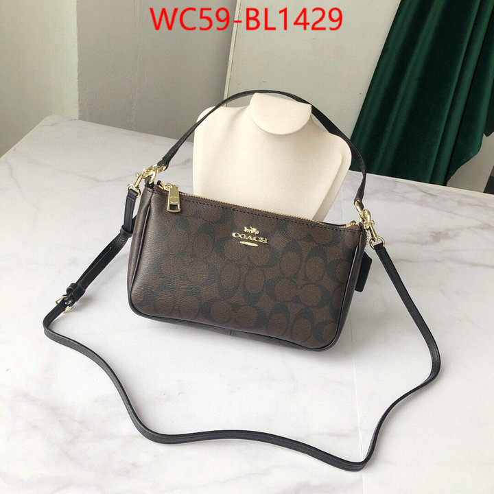 Coach Bags(4A)-Crossbody- replica wholesale ID: BL1429 $: 59USD,