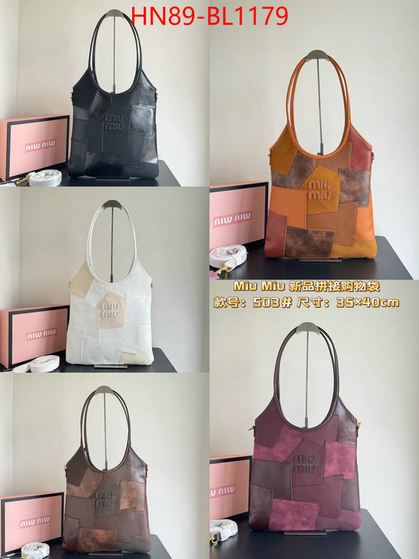 Miu Miu Bags(4A)-Handbag- buy cheap ID: BL1179 $: 89USD,