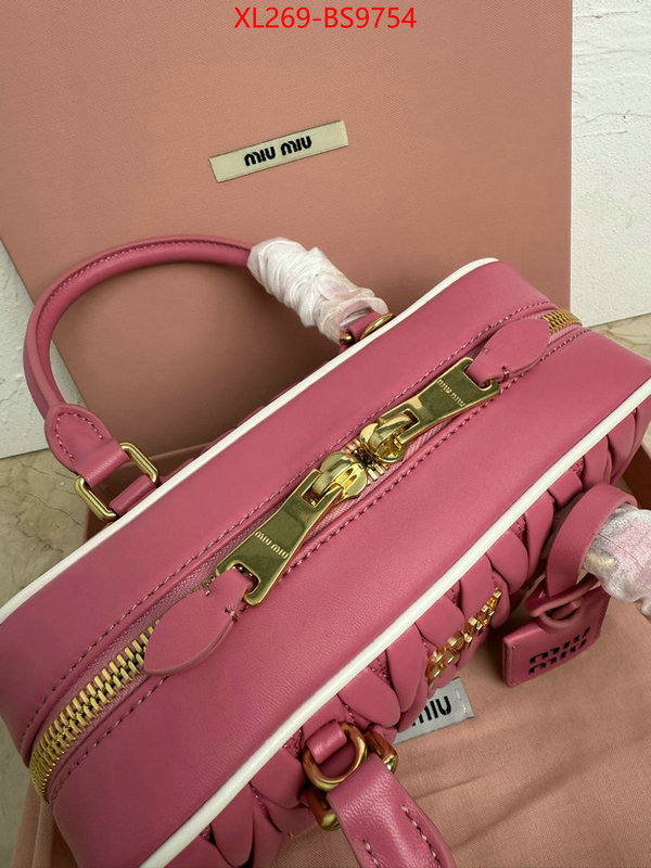 Miu Miu Bags(TOP)-Handbag- quality aaaaa replica ID: BS9754 $: 269USD,