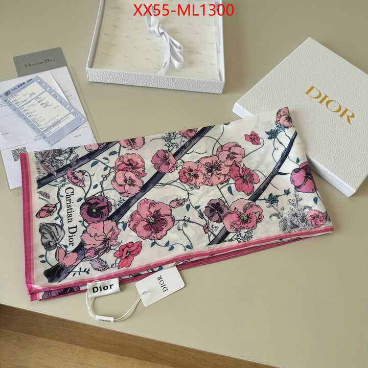 Scarf-Dior what is a counter quality ID: ML1300 $: 55USD
