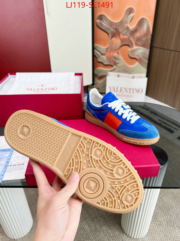 Men Shoes-Valentino high quality replica designer ID: SL1491 $: 129USD