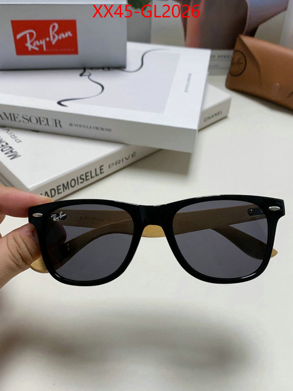 Glasses-RayBan designer replica ID: GL2026 $: 45USD