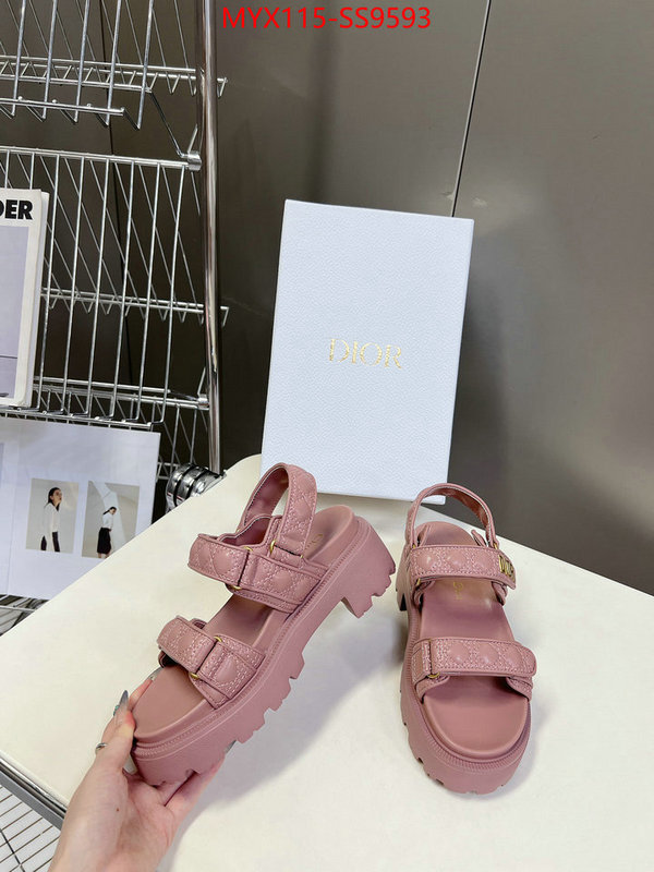 Women Shoes-Dior knockoff highest quality ID: SS9593 $: 115USD