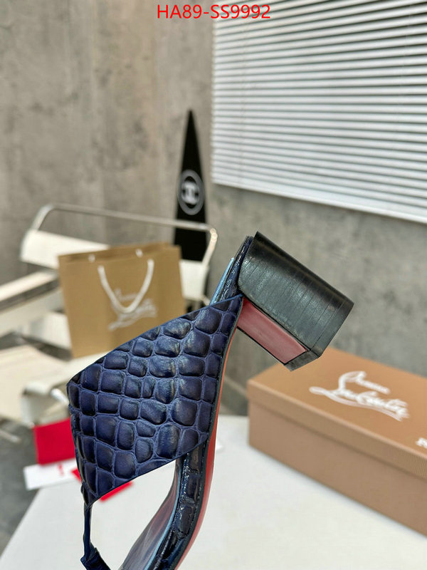 Women Shoes-Christian Louboutin top quality ID: SS9992 $: 89USD