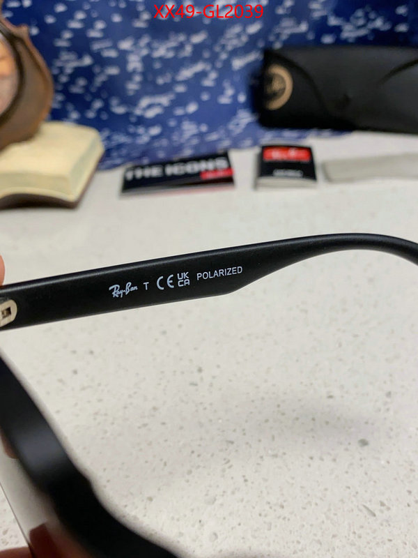 Glasses-RayBan the highest quality fake ID: GL2039 $: 49USD