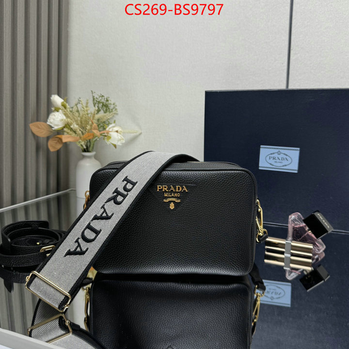 Prada Bags(TOP)-Crossbody- what is a counter quality ID: BS9797 $: 269USD,