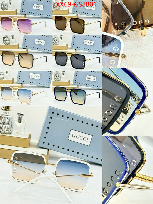 Glasses-Gucci what is aaaaa quality ID: GS8801 $: 69USD