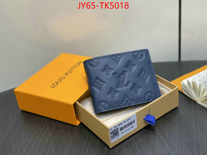 LV Bags(TOP)-Wallet best wholesale replica ID: TK5018 $: 65USD,