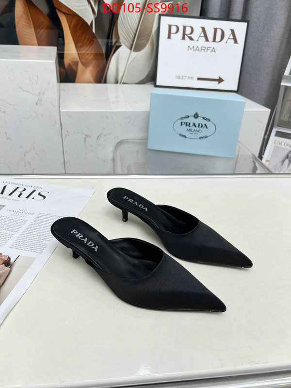 Women Shoes-Prada best fake ID: SS9916 $: 105USD