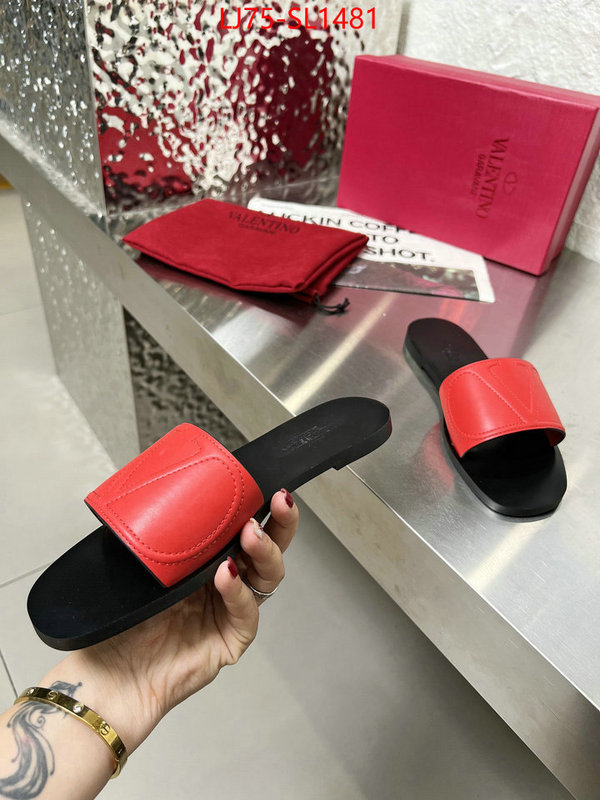 Women Shoes-Valentino where can i find ID: SL1481 $: 75USD