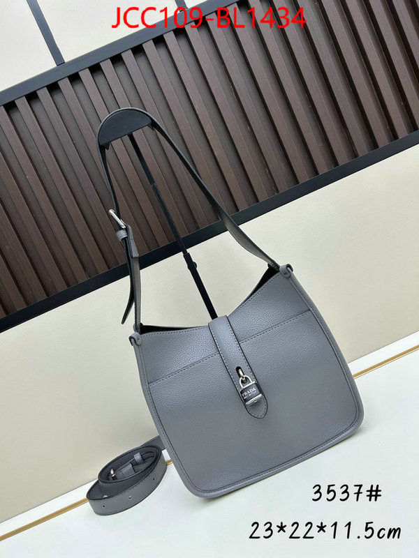 Prada Bags(4A)-Crossbody- replica sale online ID: BL1434 $: 109USD,