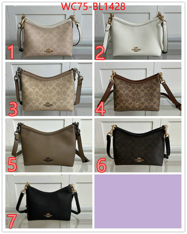 Coach Bags(4A)-Crossbody- what's best ID: BL1428 $: 75USD,
