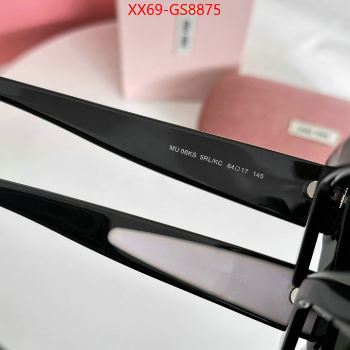 Glasses-Miu Miu best replica new style ID: GS8875 $: 69USD