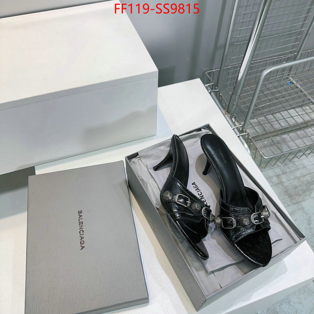Women Shoes-Balenciaga fake aaaaa ID: SS9815 $: 119USD