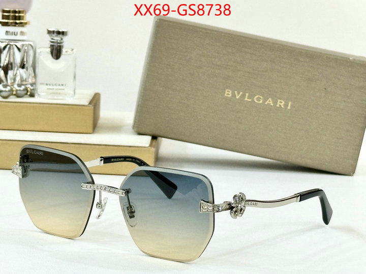 Glasses-Bvlgari aaaaa+ replica designer ID: GS8738 $: 69USD