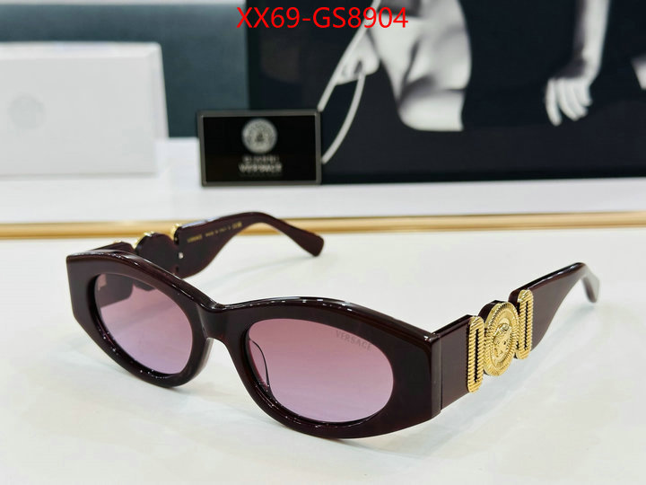 Glasses-Versace luxury cheap ID: GS8904 $: 69USD