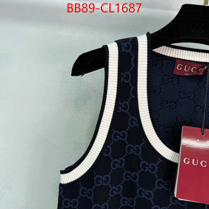 Clothing-Gucci perfect ID: CL1687 $: 89USD