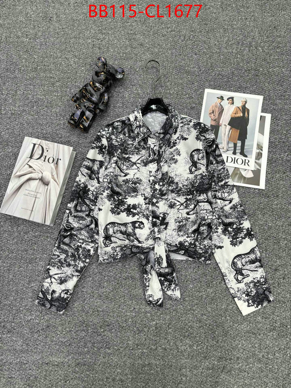Clothing-Dior high quality replica designer ID: CL1677 $: 115USD