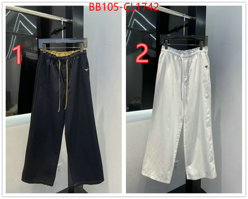 Clothing-Prada wholesale 2024 replica ID: CL1742 $: 105USD