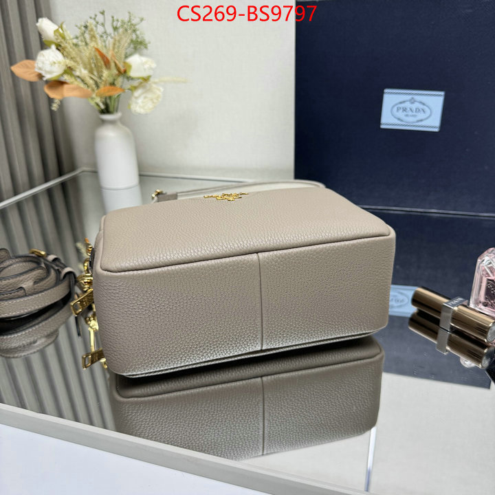Prada Bags(TOP)-Crossbody- what is a counter quality ID: BS9797 $: 269USD,