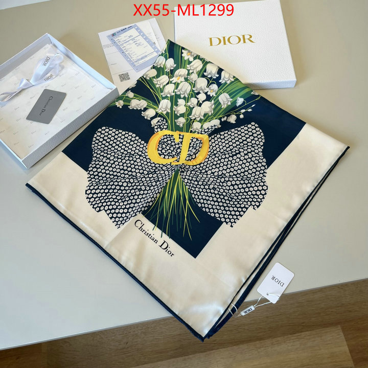 Scarf-Dior fake high quality ID: ML1299 $: 55USD