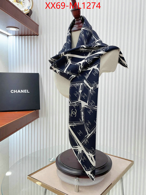 Scarf-Chanel from china ID: ML1274 $: 69USD