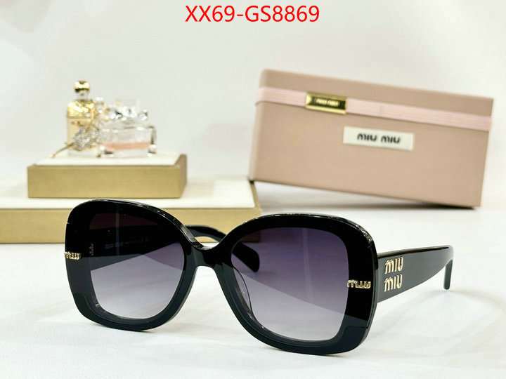 Glasses-Miu Miu best replica new style ID: GS8869 $: 69USD