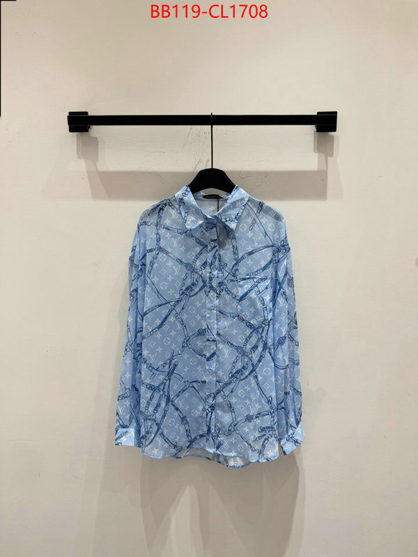 Clothing-LV 2024 aaaaa replica customize ID: CL1708 $: 119USD