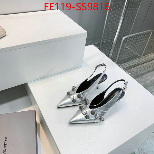 Women Shoes-Balenciaga top quality designer replica ID: SS9816 $: 119USD