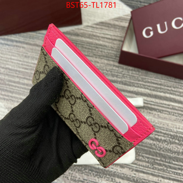 Gucci Bags(TOP)-Wallet- designer wholesale replica ID: TL1781 $: 65USD,