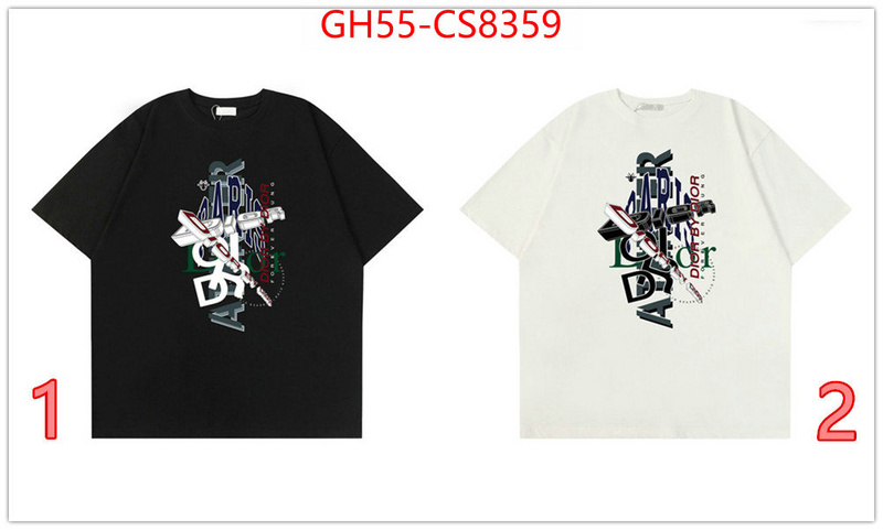 Clothing-Dior designer replica ID: CS8359 $: 55USD