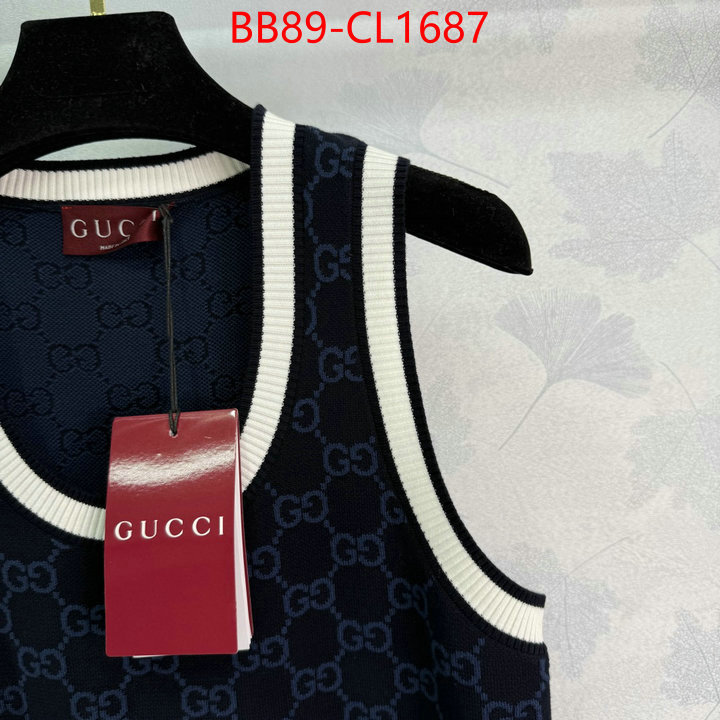 Clothing-Gucci perfect ID: CL1687 $: 89USD