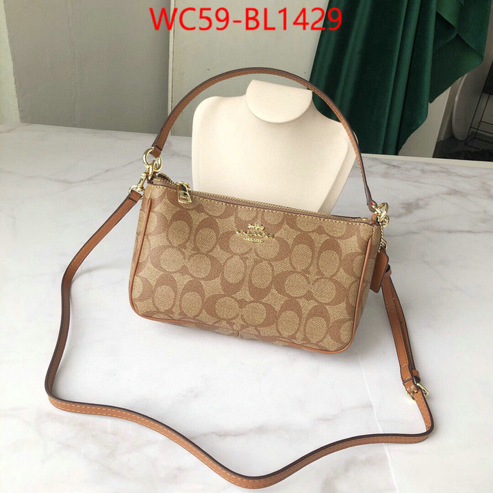 Coach Bags(4A)-Crossbody- replica wholesale ID: BL1429 $: 59USD,