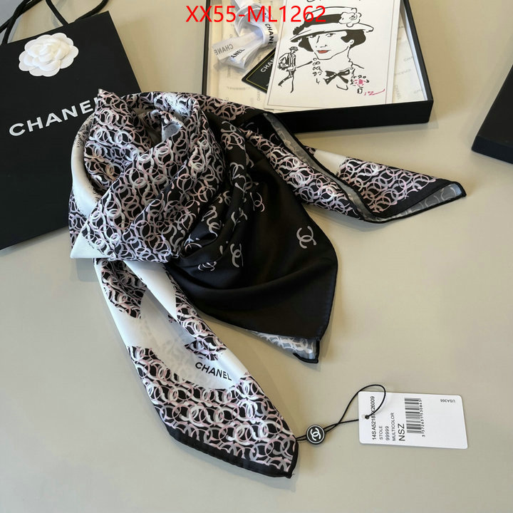 Scarf-Chanel fake cheap best online ID: ML1262 $: 55USD