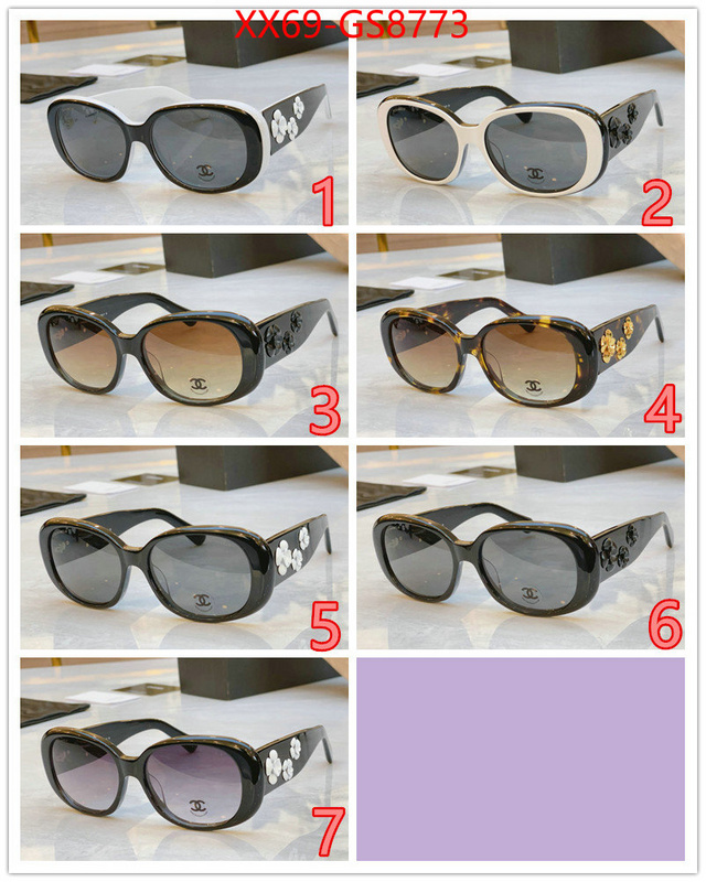 Glasses-Chanel 7 star collection ID: GS8773 $: 69USD