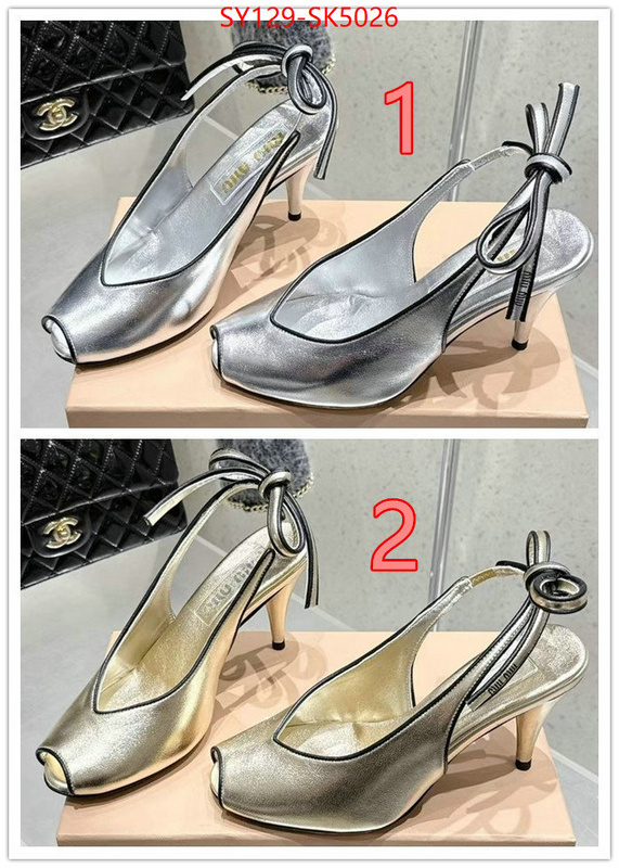 Women Shoes-Miu Miu replica for cheap ID: SK5026 $: 129USD