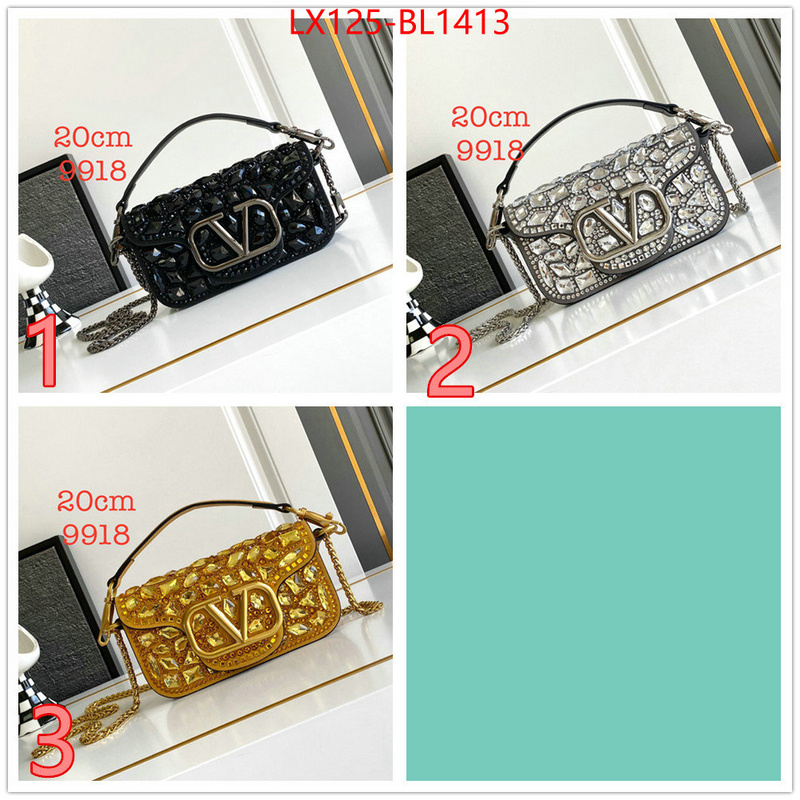 Valentino Bags(4A)-Crossbody- how to start selling replica ID: BL1413 $: 125USD,