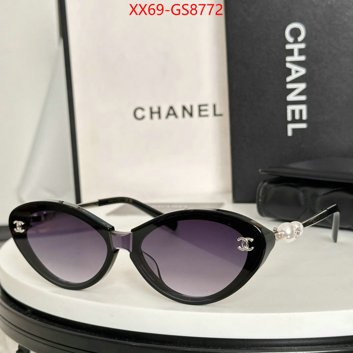 Glasses-Chanel best luxury replica ID: GS8772 $: 69USD