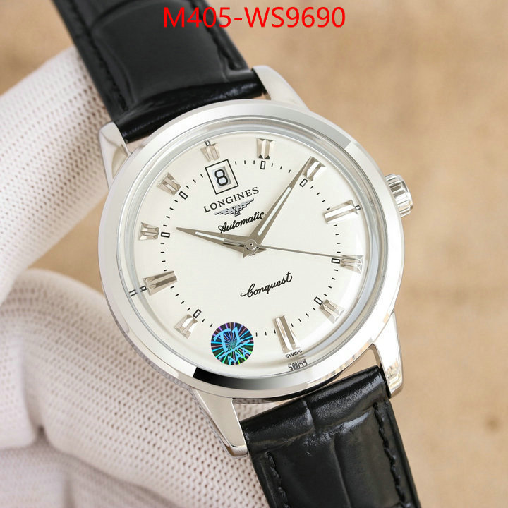 Watch(TOP)-Longines how to find replica shop ID: WS9690 $: 405USD
