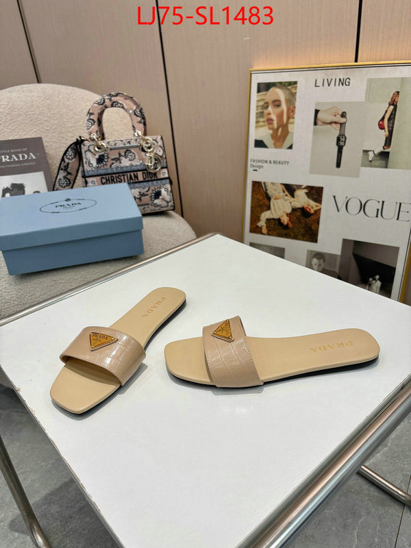Women Shoes-Prada shop designer ID: SL1483 $: 75USD