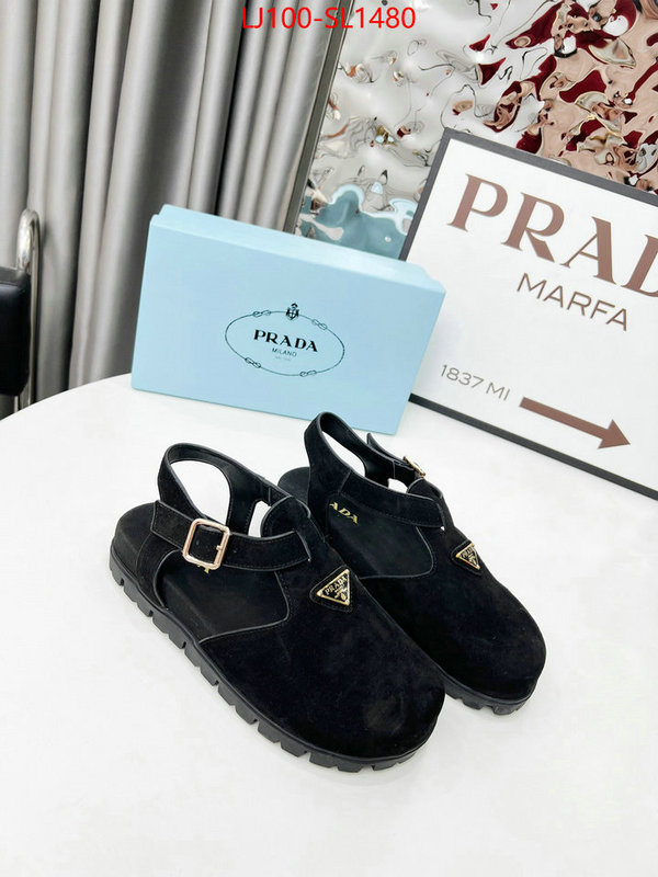 Women Shoes-Prada luxury fake ID: SL1480 $: 100USD