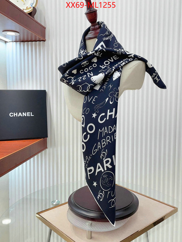Scarf-Chanel styles & where to buy ID: ML1255 $: 69USD