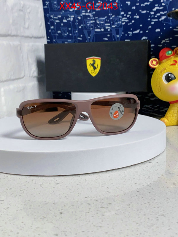 Glasses-RayBan top designer replica ID: GL2043 $: 45USD