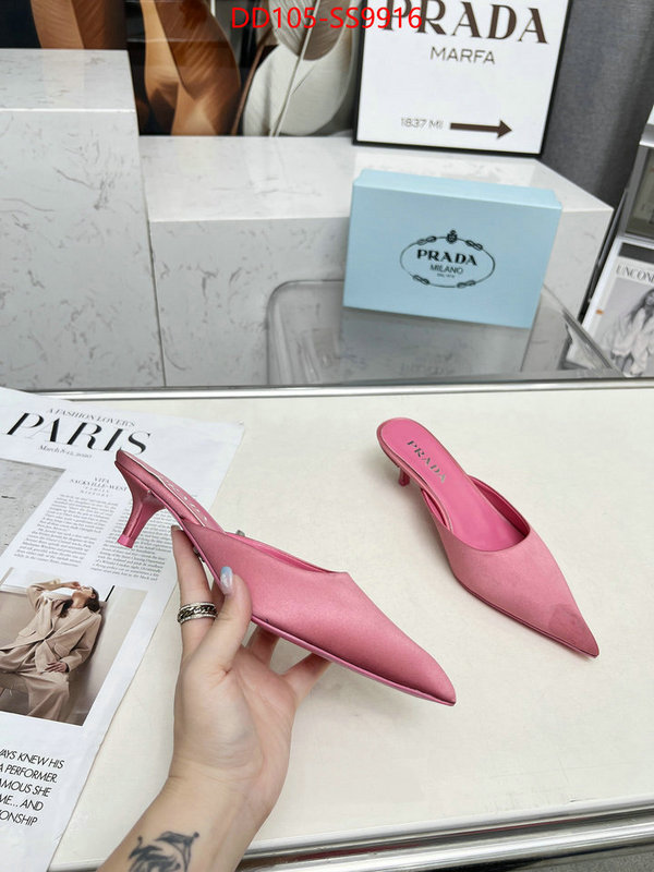 Women Shoes-Prada best fake ID: SS9916 $: 105USD