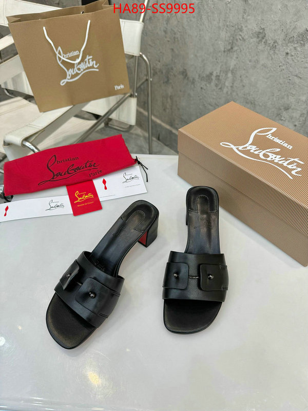 Women Shoes-Christian Louboutin top 1:1 replica ID: SS9995 $: 89USD